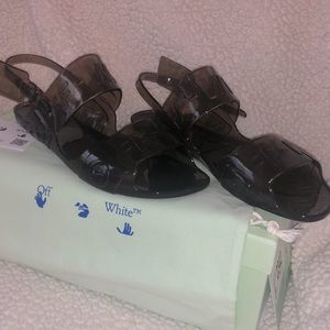 Virgil Abloh OFF-WHITE jelly sandals